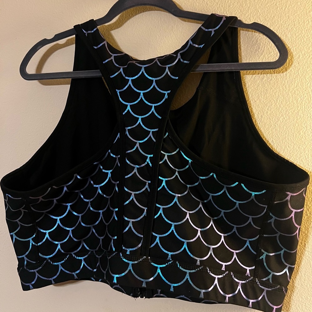 Mermaid Scale Crop Top - Picture 5 of 5